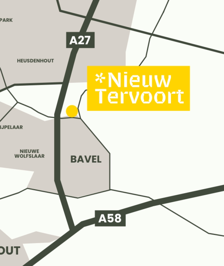 Nieuw Tervoort project in Bavel